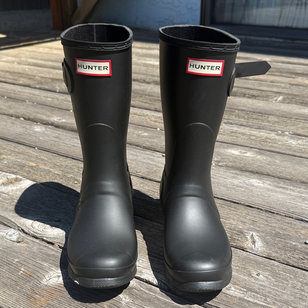 Hunter Classic Black Waterproof Boots